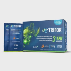 Trifor Colágeno Hidrolisado + Ácido Hialurônico c/30 Sachês