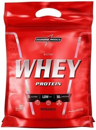 Nutri Whey Isolado E Concentrado (Morango)