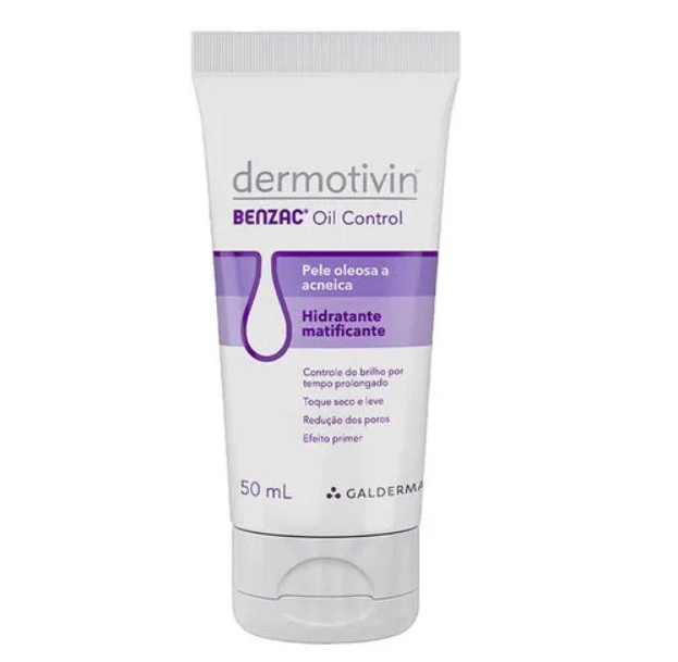 Hidratante Matificante Facial Dermotivin Benzac 50ml