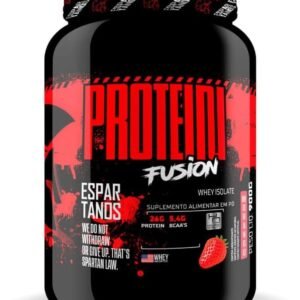 Whey Protein Fusion Isolate 900g – Espartanos (900G, Morango)