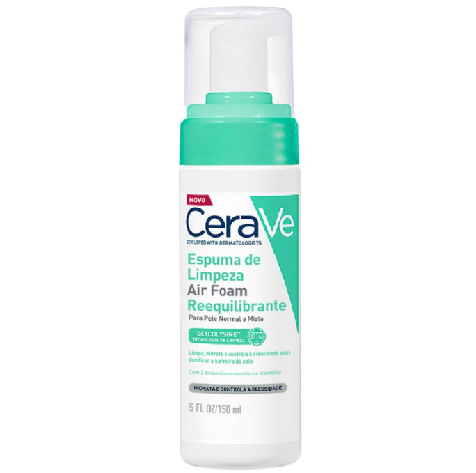 Espuma de Limpeza Facial Air Foam Cerave 150ml