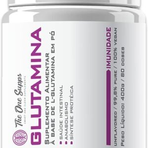 Glutamina Pura 400g Vegan (L-Glutamina) – 80 doses – The One Supps