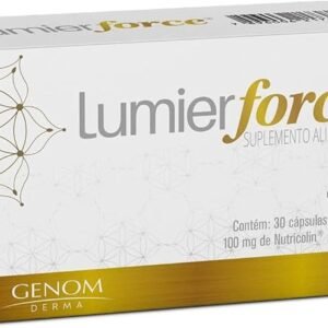 Suplemento Alimentar Lumier Force 100mg 30 Cápsulas Moles