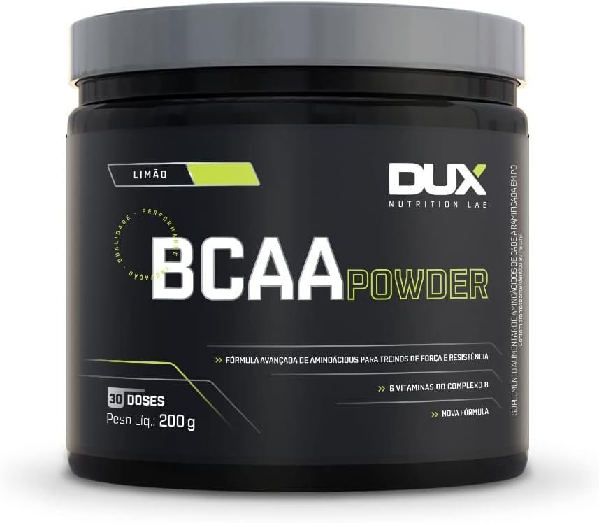 Dux Nutrition Bcaa Powder Limão – Pote 200 G